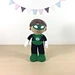 Green Lantern Amigurumi pattern 