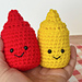 Cute Condiments pattern
