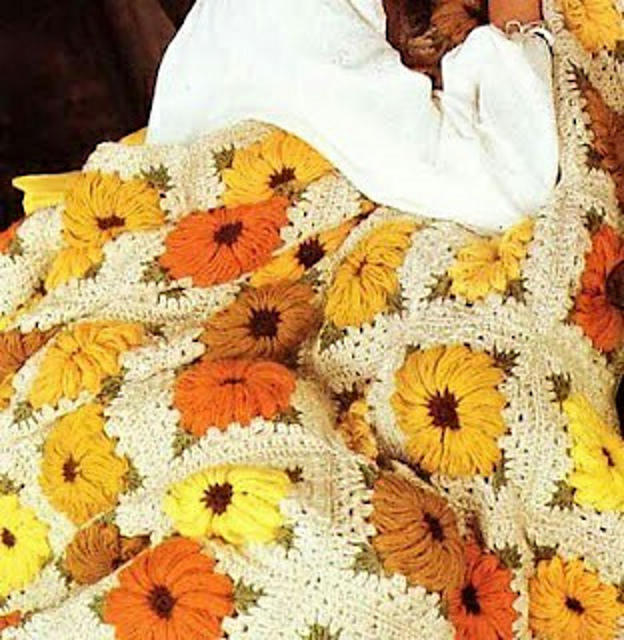 Ravelry Daisy Daisy Afghan pattern by Marshall Cavendish Ltd.
