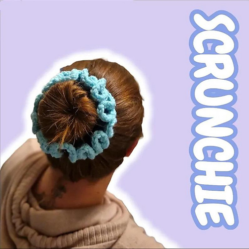 simple scrunchie