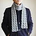 Cable Scarf pattern 