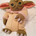 Green Alien Child - Baby Yo Pj Case pattern