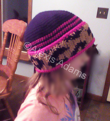 Leopard Hat and Scarf photo 1