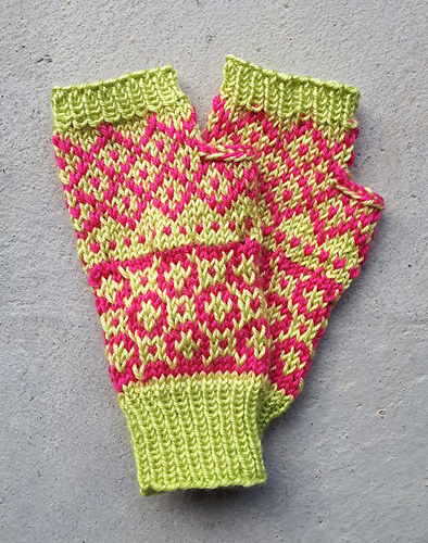 Different but Equal Fingerless Mittens photo 1