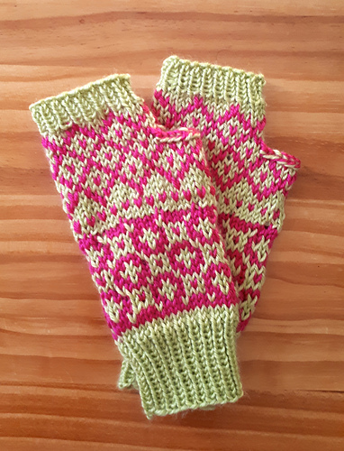 Different but Equal Fingerless Mittens photo 2