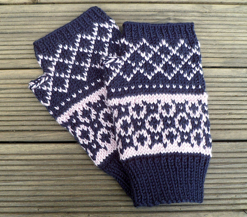 Different but Equal Fingerless Mittens photo 3