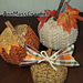 Wheat Stitch Pumpkin pattern 