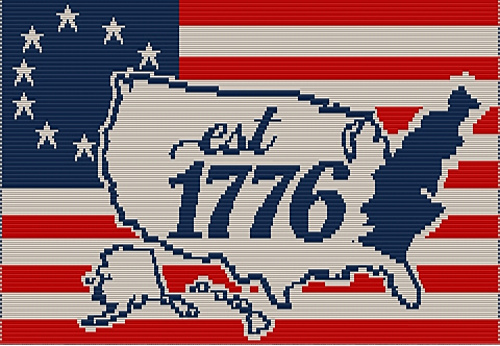Est 1776 Throw
