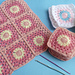 Sunburst Daisy Blanket pattern 