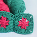 Beautiful Flower Blanket pattern 