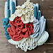 Coral Reef Fiber Art pattern 