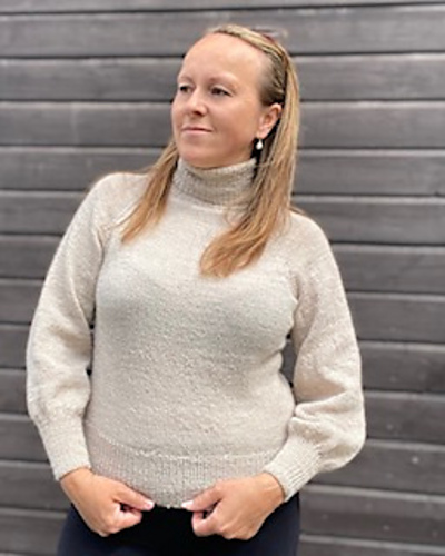 Classic høyhalset genser - Anne-Britt Engen