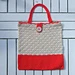 2 colors tote bag pattern 