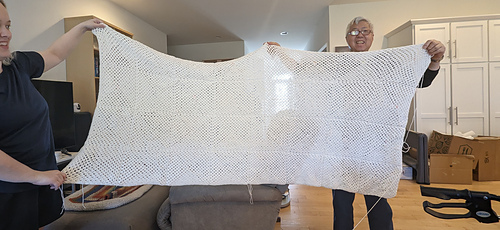May 25: Halfway there! 4/8 rows, 32 squares