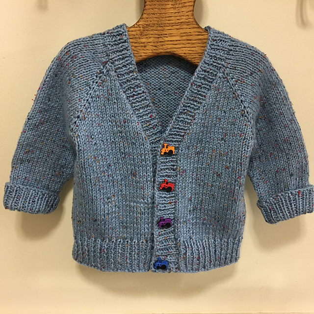 Just Like Grandpa Cardigan pattern by 