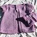 Puffed Lilacs - Girl's Puffed Sleeve Cardigan photo 4
