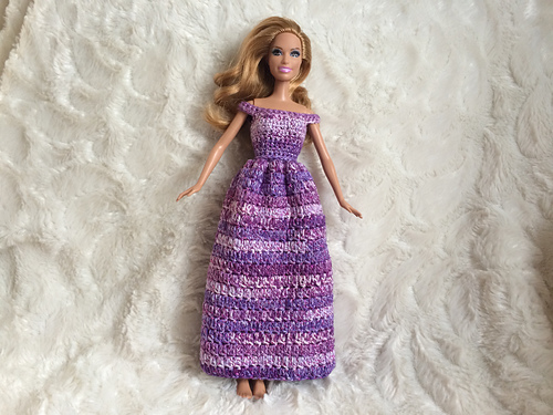 Purplicious Barbie Gown photo 5
