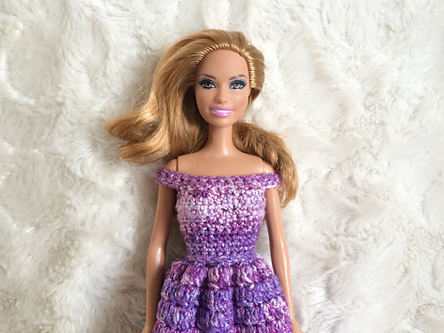Purplicious Barbie Gown photo 6