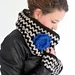 V-Stitch Cowl pattern 