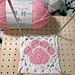 Cat Paw Granny Square pattern