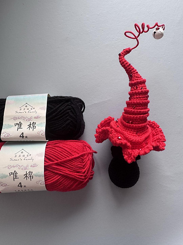 Witch Hat and Mushroom Stem
