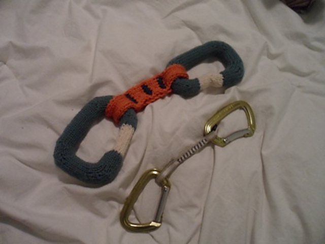 Rock Climbing Quickdraw (2 carabiner types)
