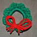 Wreath Christmas Ornament pattern 