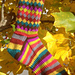 Fruit Stripe Gum Socks, Featuring a Spiral Rib pattern 