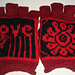 Siren's Heart Fingerless Gloves pattern 