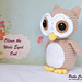 Oliver the Wide Eyed Owl pattern 