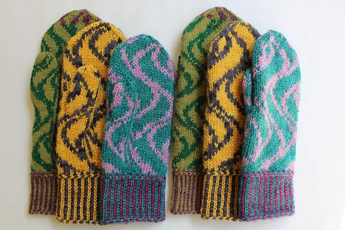 Slippery Road Ahead mittens photo 5