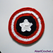 Captain America / 4th of July coaster _ M22 photo 4