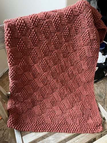 3D-Quadrater Baby Blanket - Laura Thaman
