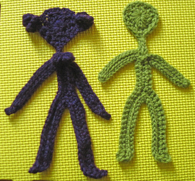 crochet flat doll pattern