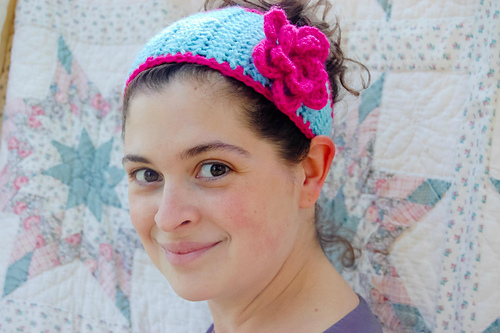 Tapered Flower Headband photo 3