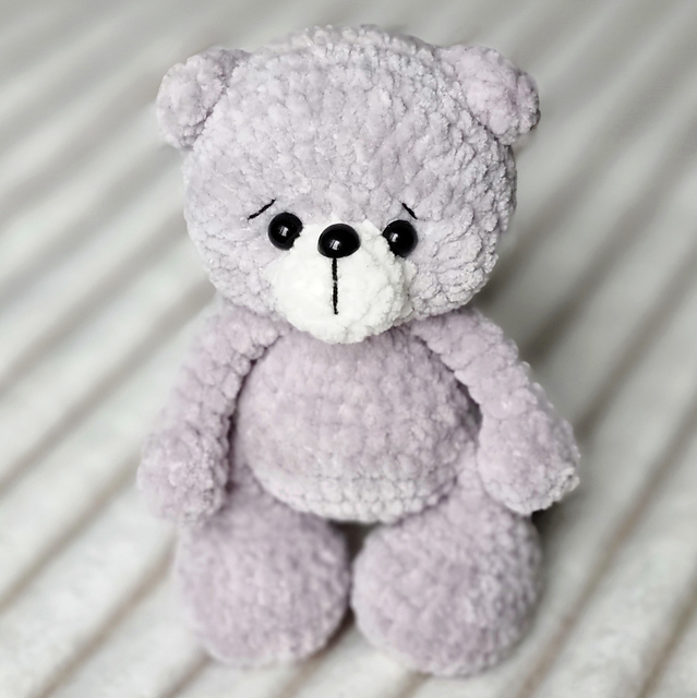 Ravelry Plush teddy BEAR pattern by Alena Komartcova