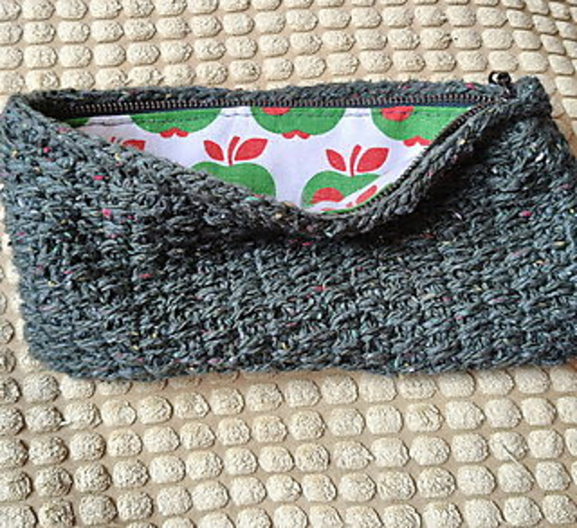 Basket Weave Pouch