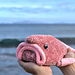 Blobfish bag and toy pattern