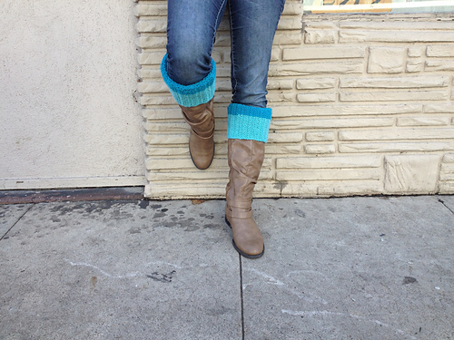 Color Block Boot Cuffs photo 1