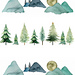 L'écharpe des collines pattern 