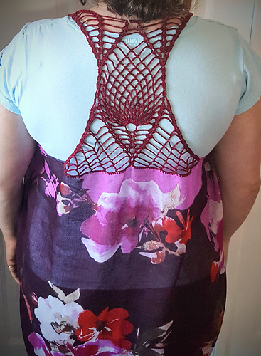 Pineapple Racer Back Scarf Vest photo 3