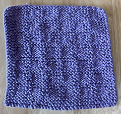 Back of Washcloth 
Copyright 2025 by Alice Kalush