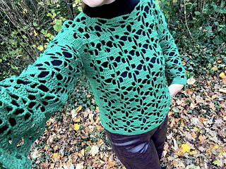 Crochet-flower-sweater