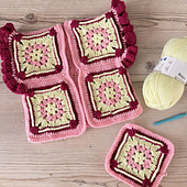 Granny square vest