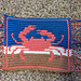 Awesome Ocean Mosaic Square: Crawling Crab pattern 
