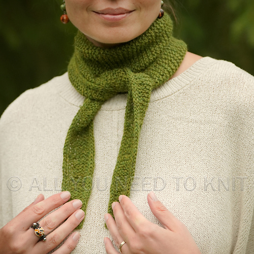 Knitted Scarf "Woodland Sophie"