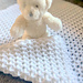 White Harmony Baby Blanket pattern