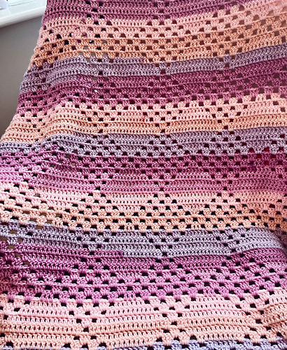 Granny Loves Diamonds Blanket