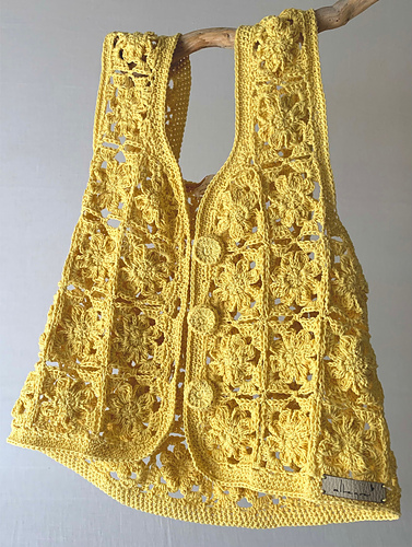 Rouen Lemonade Granny Vest