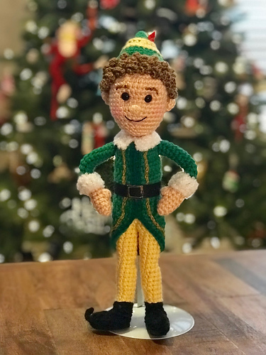 Buddy the Elf Amigurumi - Allison Hoffman